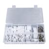 230PCS CH3.96MM Terminal Block Kit 2P to 5P Safe Connection Straight Pin Terminal Block Connector