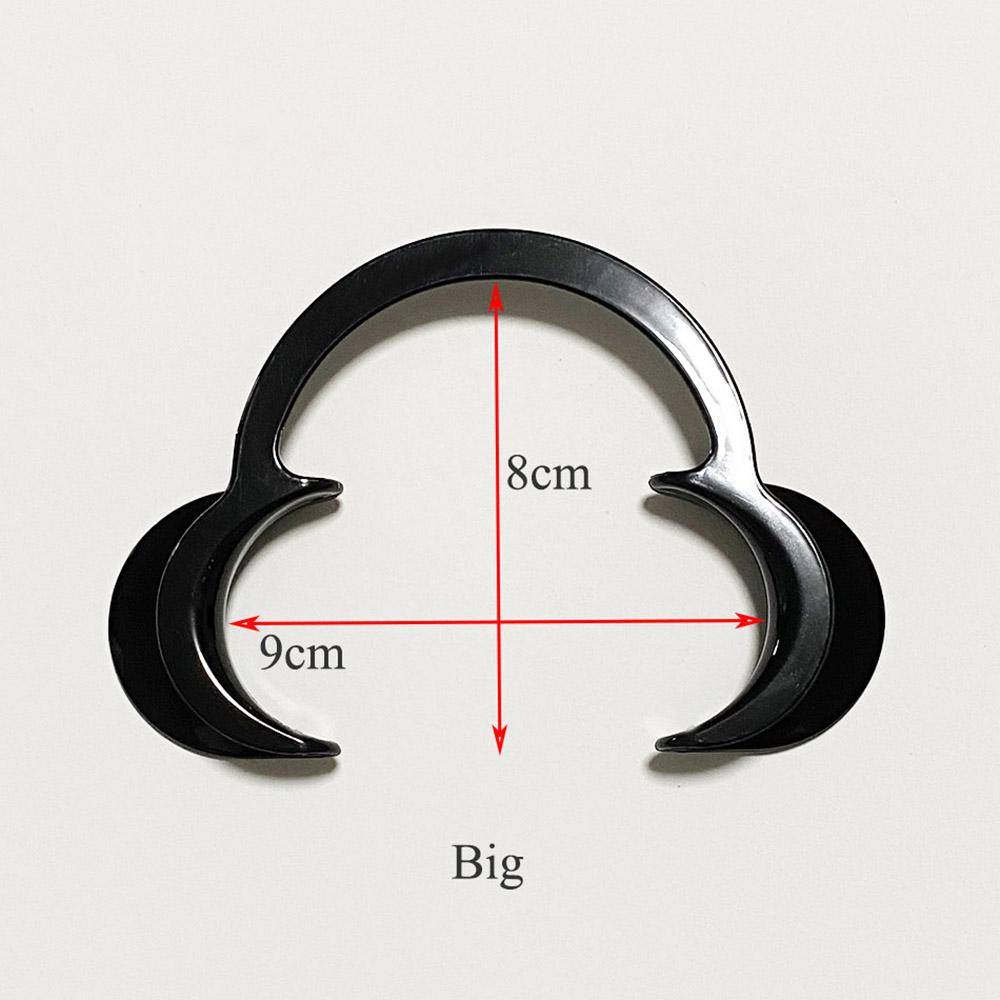 10 sztuk Dentalny Rozpierak Policzkowy Typu C Rozpieraki Warg Biały/Czarny Otwieracz Jamy Ustnej Rozszerzacze Policzkowe Wybielanie Zębów