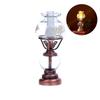 Kerosene Bedroom Table Lamp Miniature Furniture Model Doll Houses Accessory Realistic Lighting Toy Playset 1:12