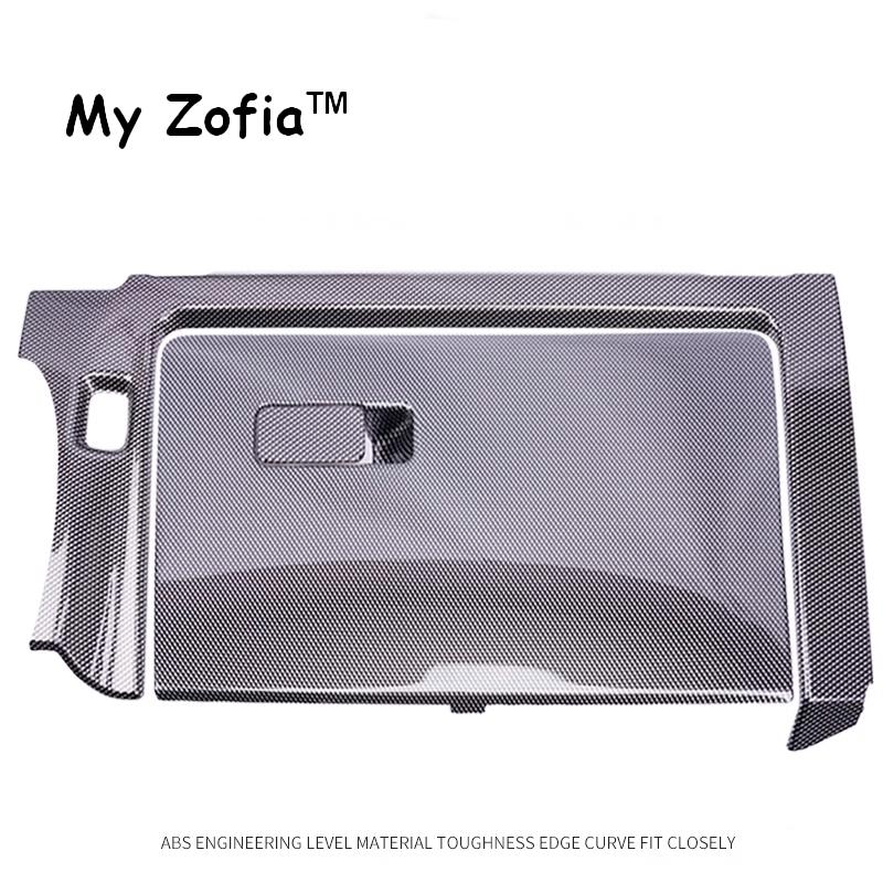 For HAVAL H9 MKII 2024 2025 2026 Car Console Co-Pilot Glove Box Panel Carbon fiber ABS Cover Trim Stickers Interior Accessories