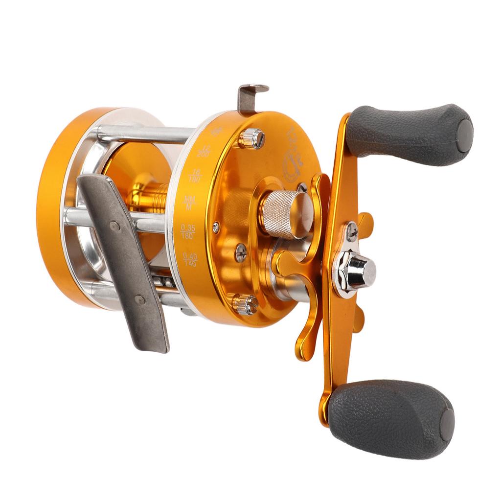 Metal Fishing Reel Soft Grip Powerful All Metal Fishing Lure Reel for Inshore Boat Freshwater