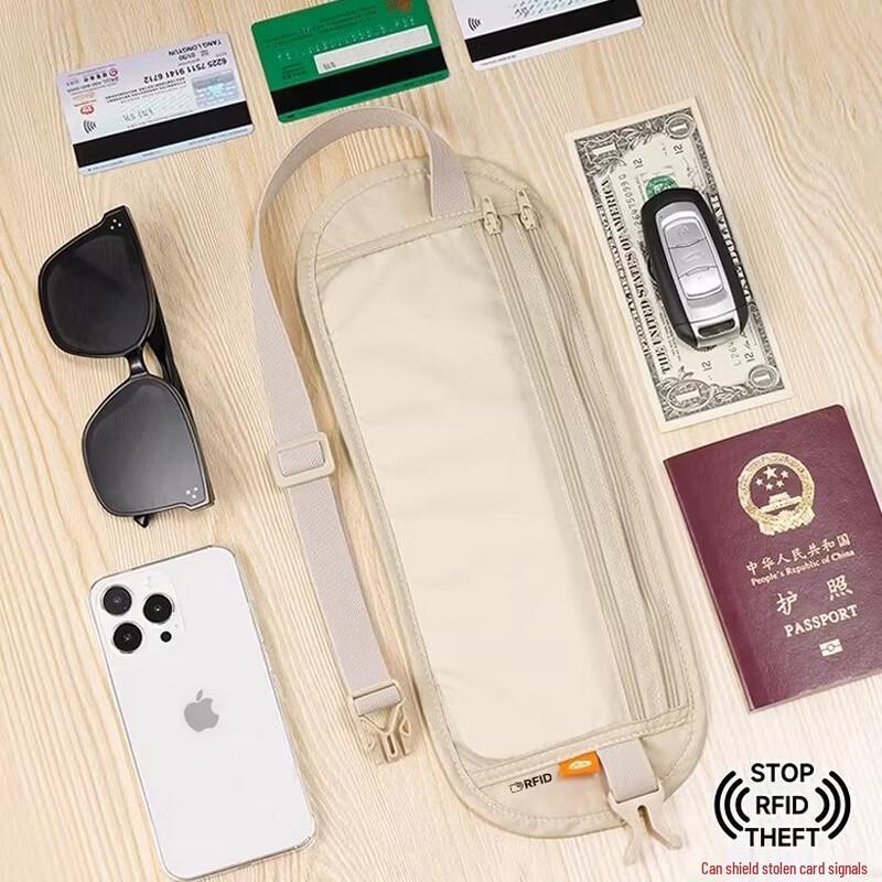 Антикражная поясная сумка для путешествий Liomirror