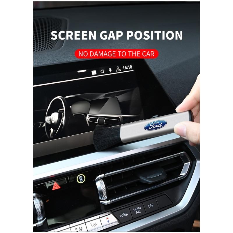 Car Interior Cleaning Tool Outlet Soft Brush Artifact Brush Goods For Ford Focus Mondeo MK1 MK2 MK4 MK3 Fiesta ST Kugo Transit Escape Fusion Explorer