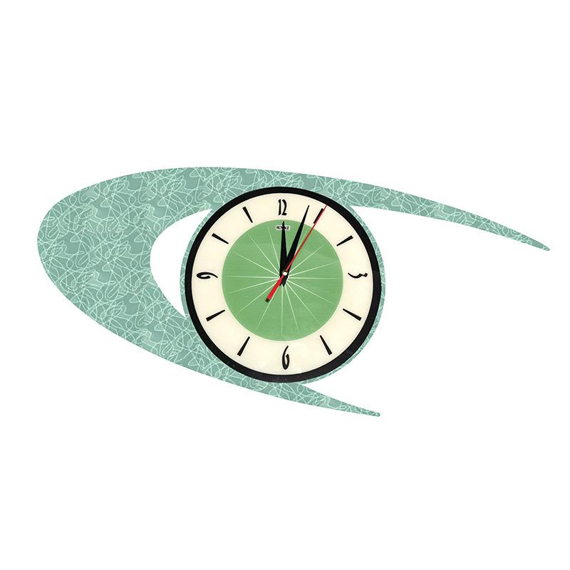 Nordic Wall Clock - Simple Creative Living Room Decor, Retro Light Luxury Hanging Clock for Home