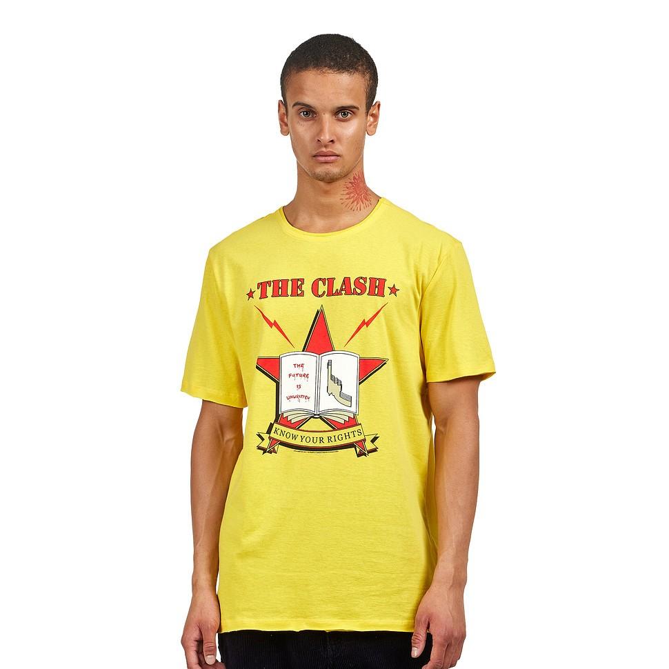 The Clash Know Your Rights Yellow T-Shirt XXXXL