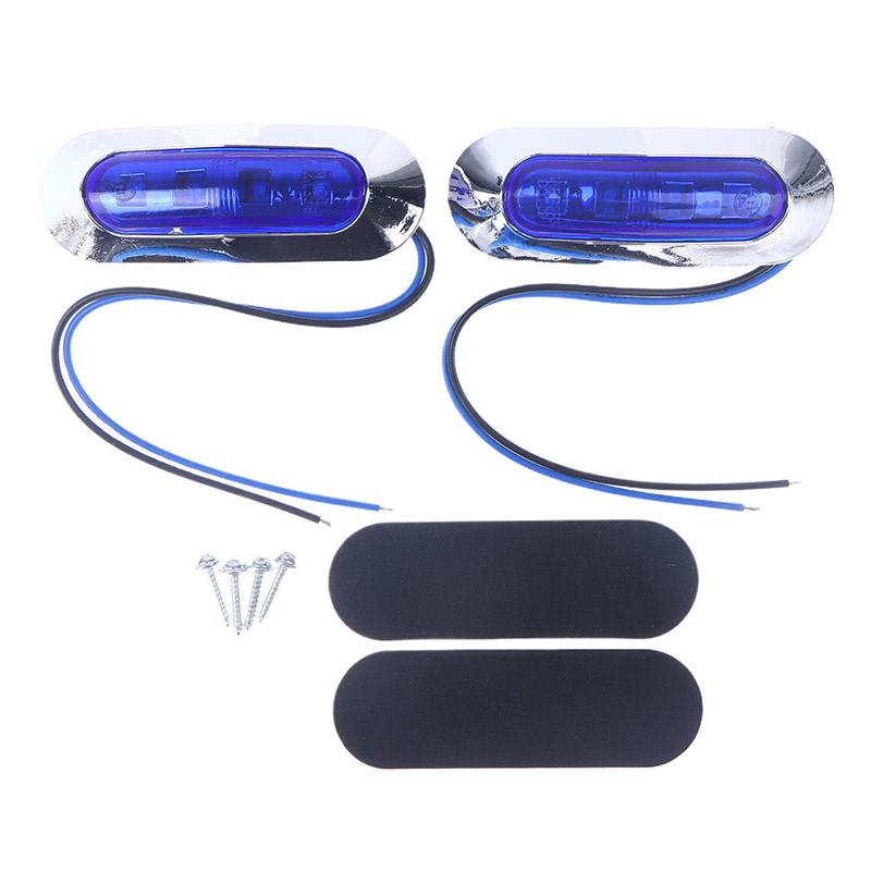 2Pcs 12V-24V Boat Navigation Led Boat Navigation Lights Waterproof For Marine Yacht Boat Signal Lamp
