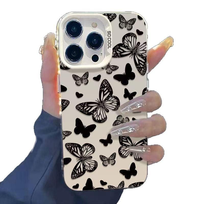 The New Multiple Butterflies Are Suitable for Iphone17 Mobile Phone Case Apple 15promax/14 Anti-drop 13pro16 Japan and South Korea