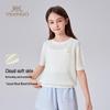 Girls' Wool Blend Short Sleeve T-Shirt