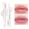 Erdbeer-Lippenbalsam, Lippenmilch, feuchtigkeitsspendende Lippenpflege für die Lippenpartie, zur Aufhellung von Lippenfältchen, gegen trockene, rissige Lippen, straffender Lippenfilm, Lippenpflege