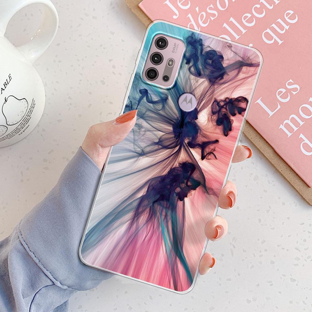For Moto G10 Moto G20 Case For Motorola Moto G30 Coque Clear Soft Silicone Bumper Cover Phone Case For Moto G60 G60S Clear Funda