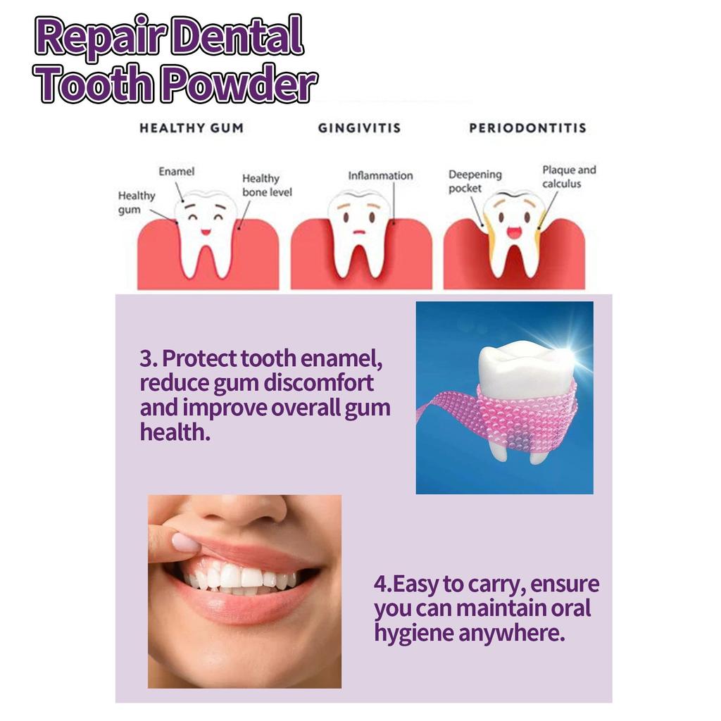 Teeth Whitening Powder Has A Whitening Effect, Which Is Effective For Deep Stains And Can Quickly Bleach Teeth Cleaning Powder