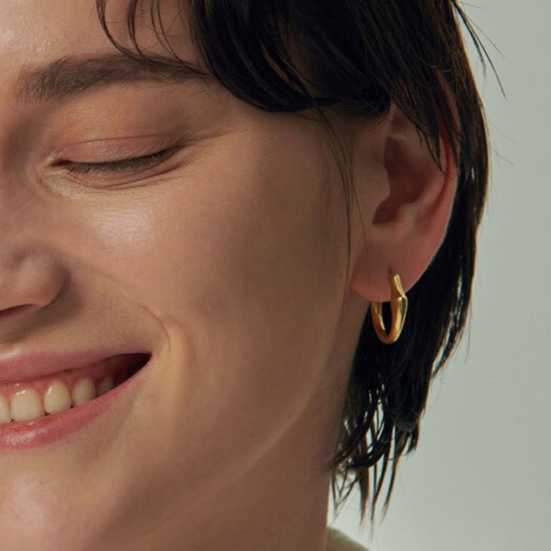 

heradi Wave060Earring White