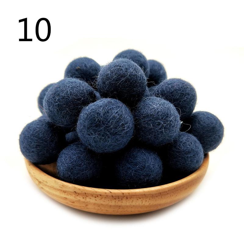 10 ks Nadýchaná měkká bambulka pro DIY ruční práce Plyšové bambulky Svatba Vánoce Dětské dárky Domácí dekorace Šicí potřeby