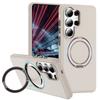 case for Samsung S26 plus ultra 360 degree rotating gear magnetic bracket phone case Skin feel anti fall Wireless Charging plain