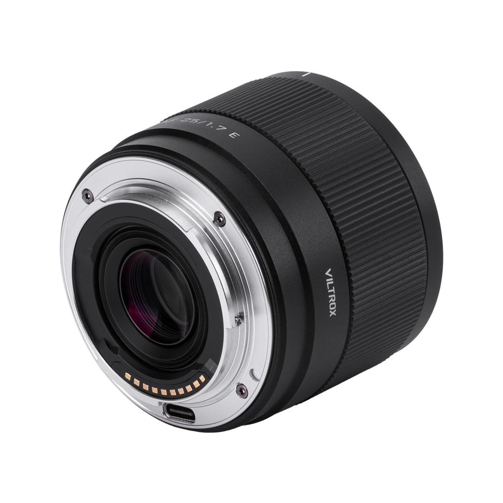VILTROX AF 25mm E Objektiv für Sony Kompakte und Große Blende Wechselobjektiv für Sony und Andere Spiegellose Kameras F1.7 E-Mount, Leichtgewicht,