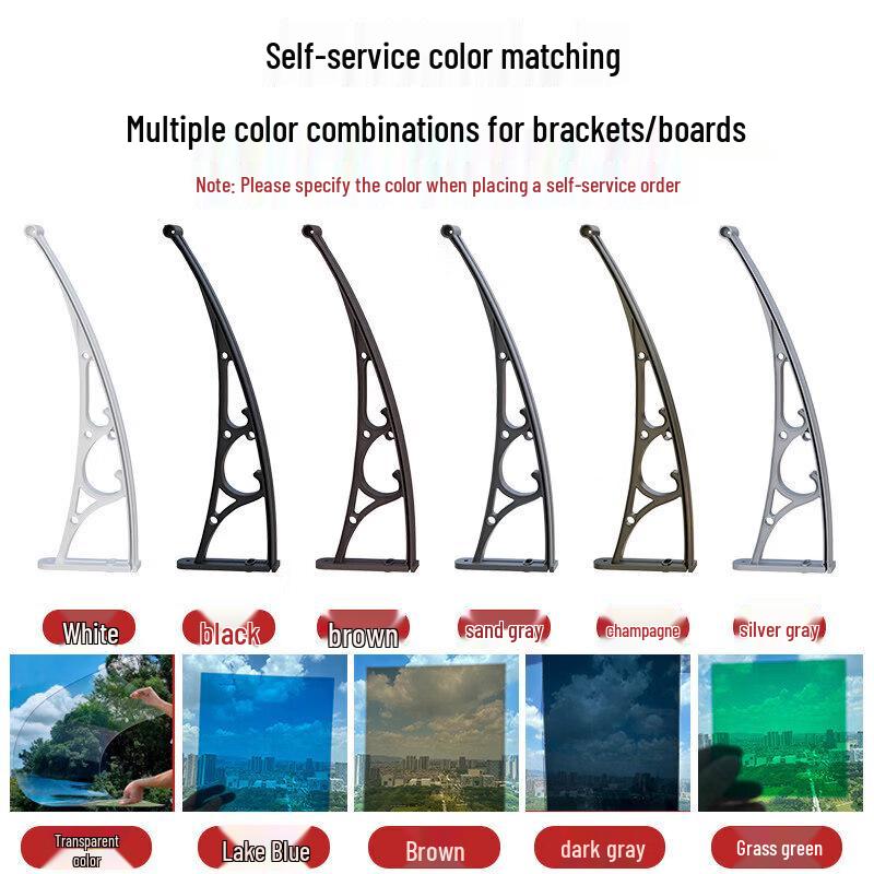 Lin Shisheng Aluminum Alloy Polycarbonate Awning