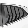 For Honda CR-V CRV 2017 2018 2019 2020 2021 2022 Car Rear Window Louver Shutter Cover Side Vent Blinds Trim Sticker Carbon Fiber