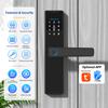 WiFi Smart Lock Keyless Entry     APPCelsiusFingerprintCelsiusPasswor elsiusCar elsiusMechanical Key 5 Unlocking Methods Touchscreen Alumin