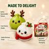 Christmas Squishy Advent Calendar, 24 Days Countdown Surprise Box, Dumpling Slow Rebound Squishies Squeeze Sensory Gift