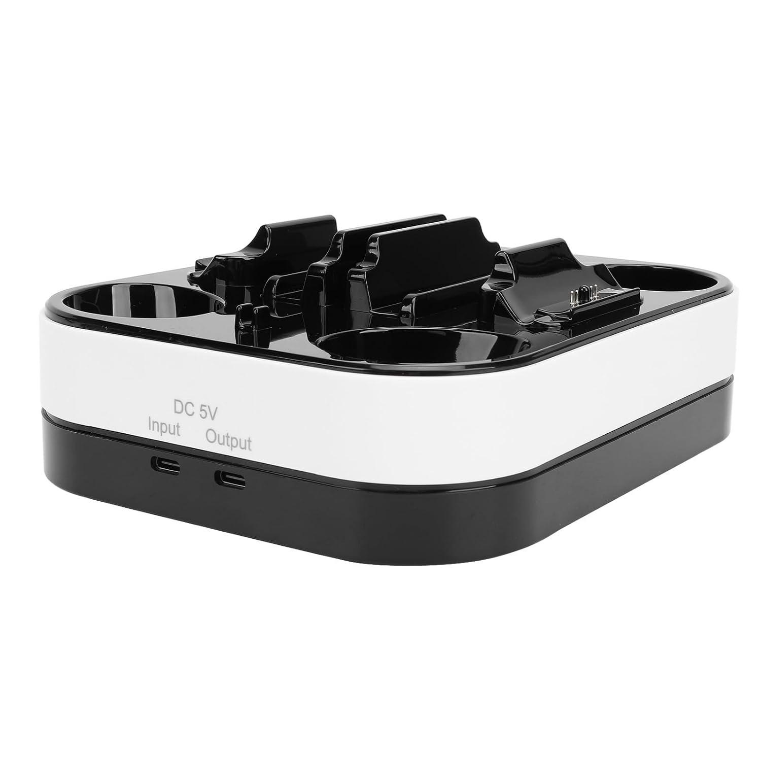 

Легкая зарядная док-станция для контроллера Portal, стойка для быстрой зарядки, функция потоковой передачи, энтузиасты игр для PS5 Portal 18*14.5*7cm чёрный