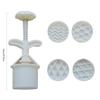 Beautiful Pineapple Pastries Molds Functional Manual Mooncakes Press Embossed Mooncakes Molds for Dessert Enthusiasts