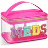 PVC Transparent Wash Bags Waterproof Travel Makeup Bags Medicine Storage Bag  Women
