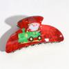 Christmas Theme Plastic Hair Claw Festival Photography Hair Accessories for Women Girls High Ponytail Anti-Slip Hairpins