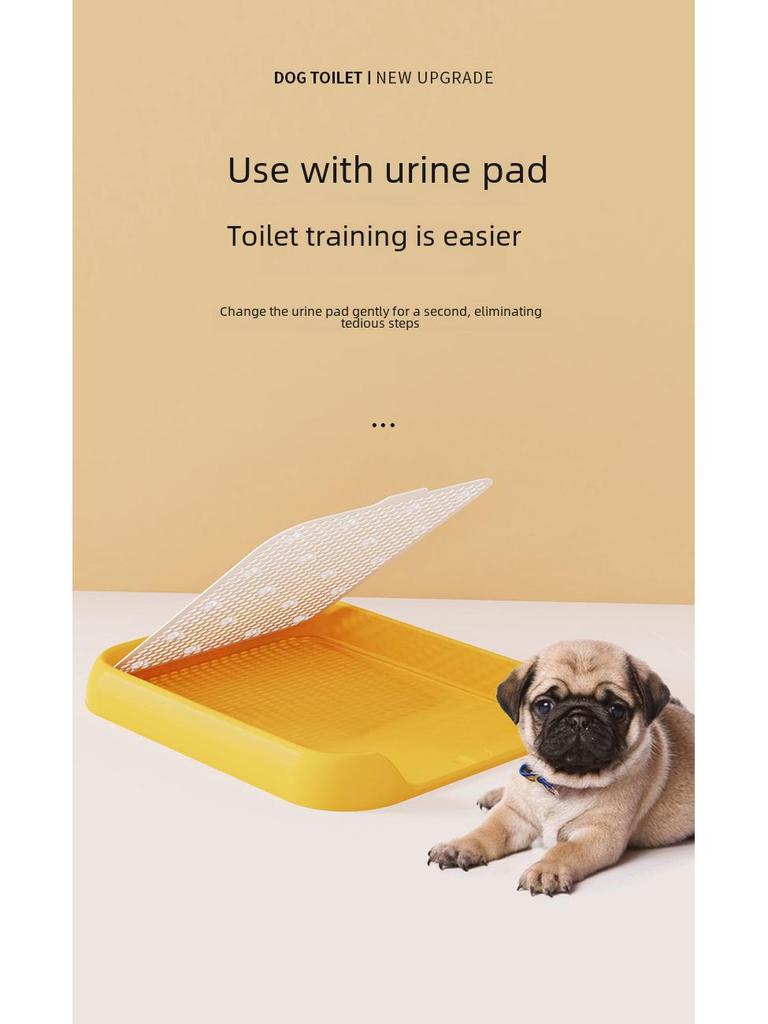Dog Potty: Poop & Pee Basin for Small To Medium Dogs