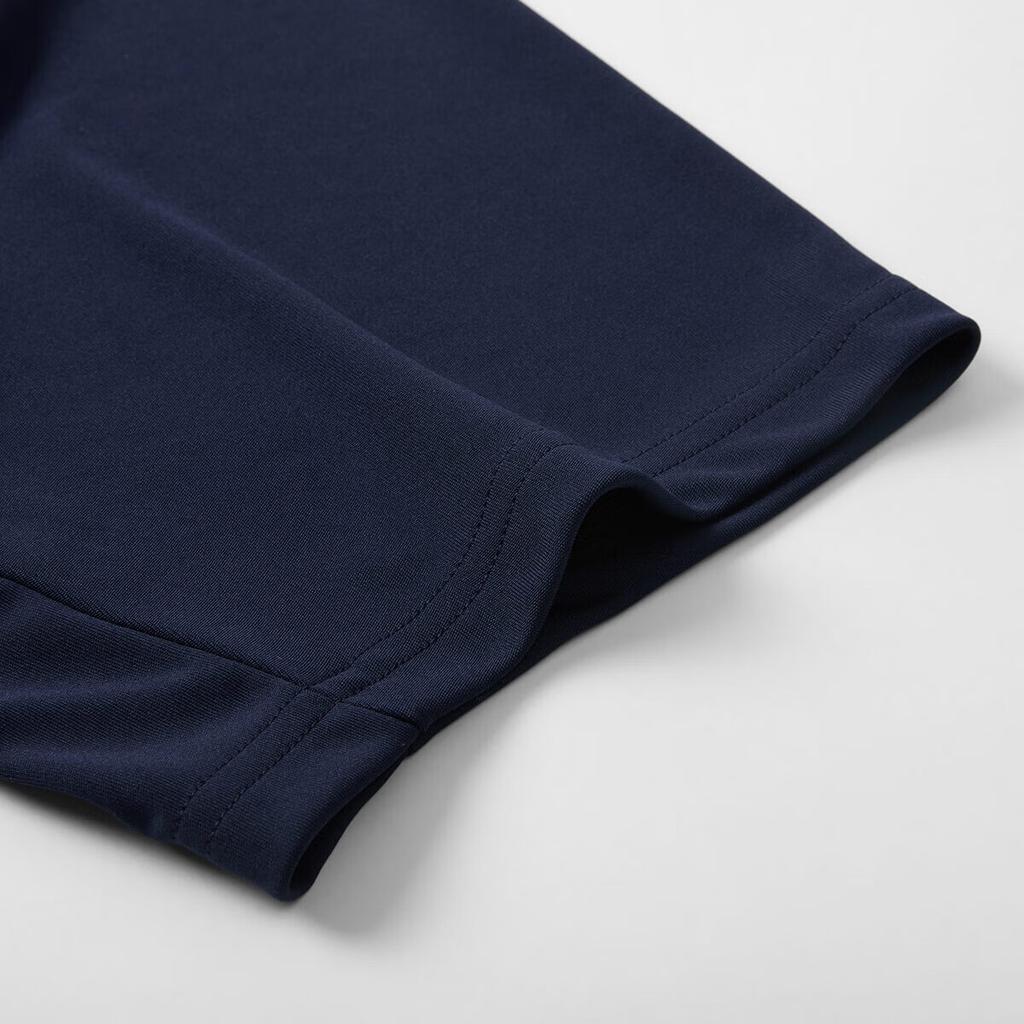 Adidas Letter Print Crew Neck Short Sleeve T-Shirt Unisex Tops Navy-Blue JJ0891