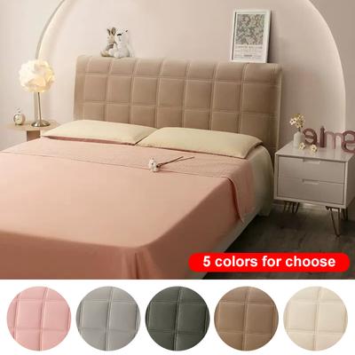European -Style Headboard Cover Large Thickened Bed Cover All -Inclusive Soft Velvet Headboard Home Hotel Decoration Bed Cover