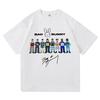 Love 2025 Summer Pure Cotton Men S and Women S 2D Style Graffiti Picture Print Trendy T-shirt Tops with Multiple Styles