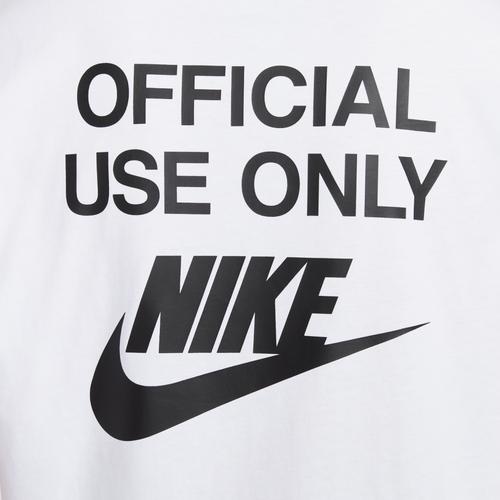 Nike Fashion Simple Pure White Short Sleeve T-Shirt for Men