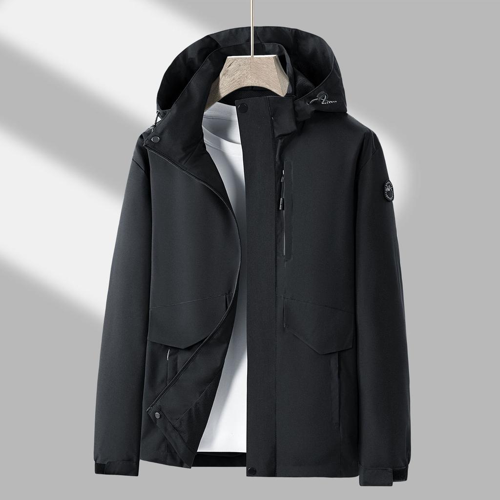 Charge Jacket Men's Top Spring and Autumn New Outdoor Sports and Leisure Waterproof Mountaineering Suit Zipper Couple Single Jacket