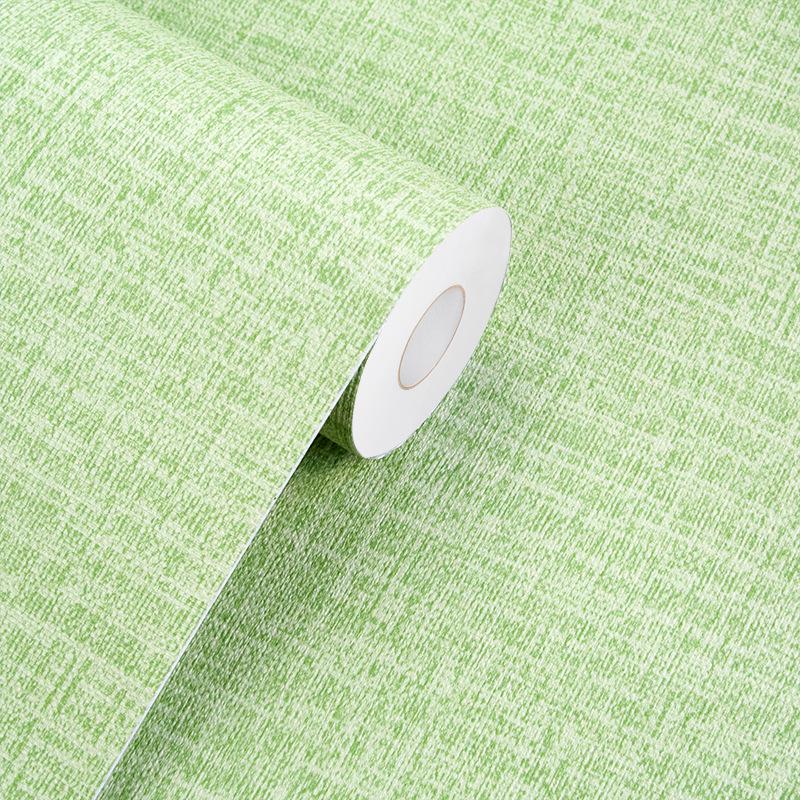Self-Adhesive Waterproof Linen Texture Wallpaper for Bedroom and Living Room
