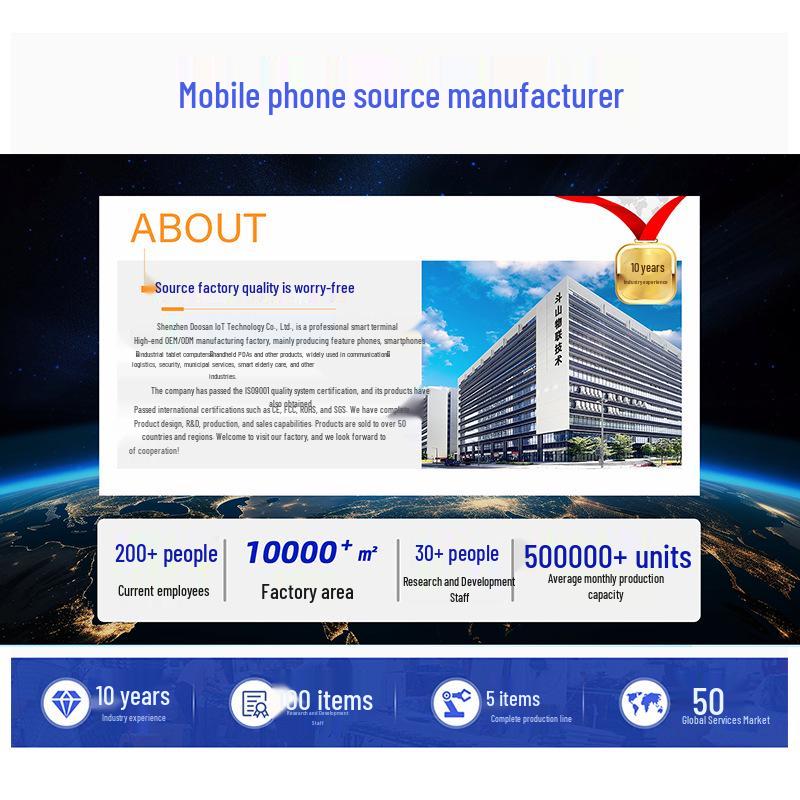 Telefon mobil popular cu clapetă și ecran dual, cu butoane și fonturi mari, standby super lung, design 2G prietenos cu seniorii