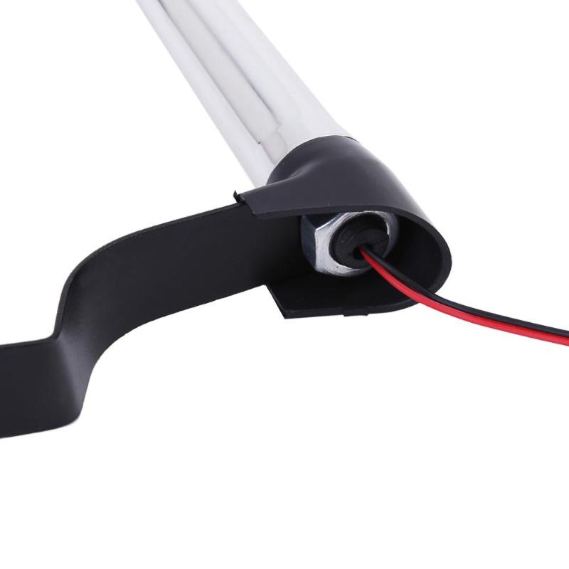 12V Universal Car External Light Antenna Flag Pole LED Light Signal AM FM Car Exterior Light Car Accessory