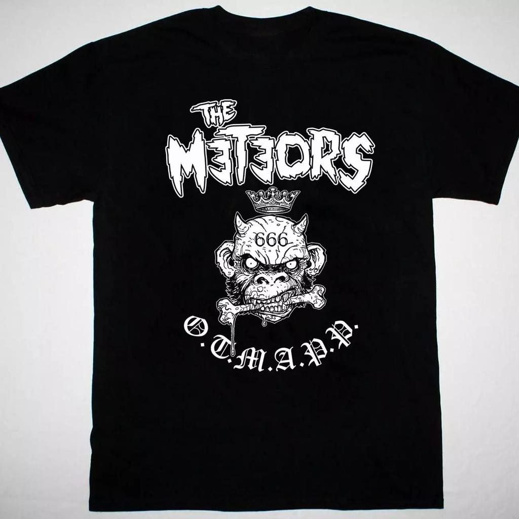 T-shirt affiche artwork The Meteors noir Manches courtes S à 5XL 2F188