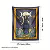 VIKAMA Astrologythemed Tapestry Tarot Moon Tapestry Hecate Goddess Mandala Design Witchcraftinspired Wall Hanging