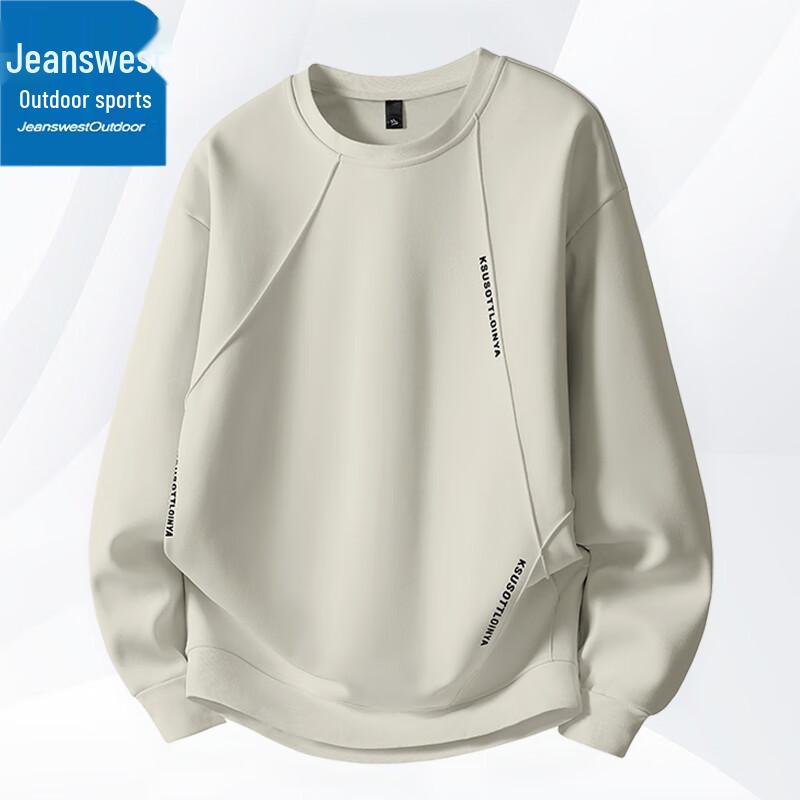 

Jeanswest Men s Casual Round Neck Loose Fit Sweatshirt 5XL