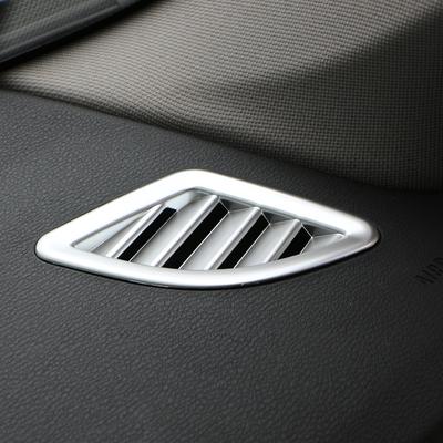 2 Teile/satz Auto Front Air Vent Schutz Trim Klimaanlage Dekoration Abdeckung Aufkleber für BMW X1 F48 2016-2022 LHD
