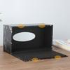 Large Capacity Marbling Leather Tissue Box Nordic Style Napkin Holder Paper Container  Restaurant