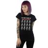 Friday 13th Womens/Ladies The Many Moods Of Jason Voorhees Cotton T-Shirt
