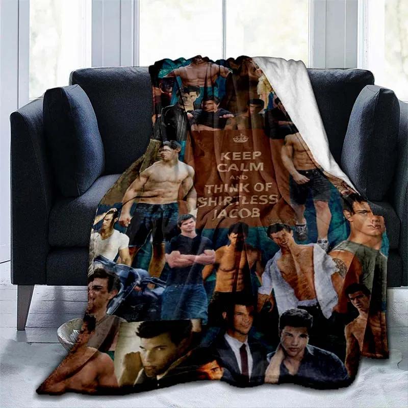 Twilight 3D printed blanket children's warm blanket soft and comfortable home travel portable blanket birthday gift blankets