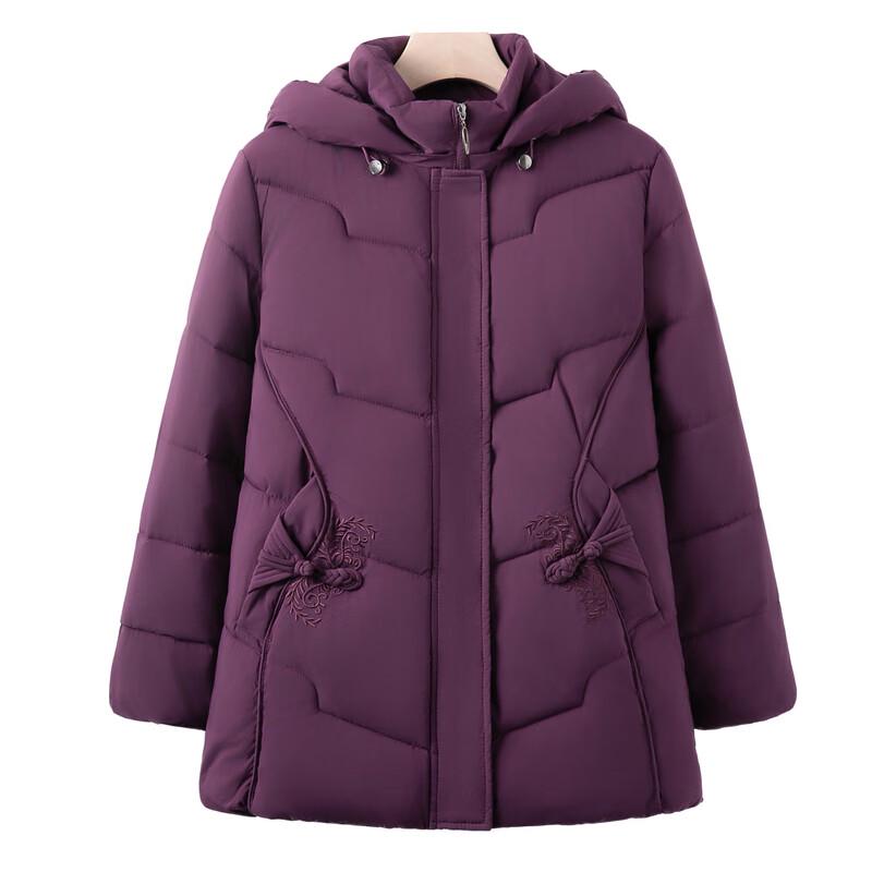 Women's New Chinese Style Hooded Winter Padded Jacket