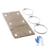 Titanium Pipe Shield Two-layer Material Design 6" x 12" Exhaust Heat Shield
