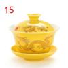 Chinesische Traditionen Gai Wan Teeservice Bone China Teeservice Dehua Gaiwan Tee Porzellankannenset für unterwegs Schöner und einfacher Wasserkocher