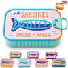 Sardine Tin Jewelry Box 3D Printed Necklace Earring Storage Box Easy Open Lids For Crafts & Packaging Storage