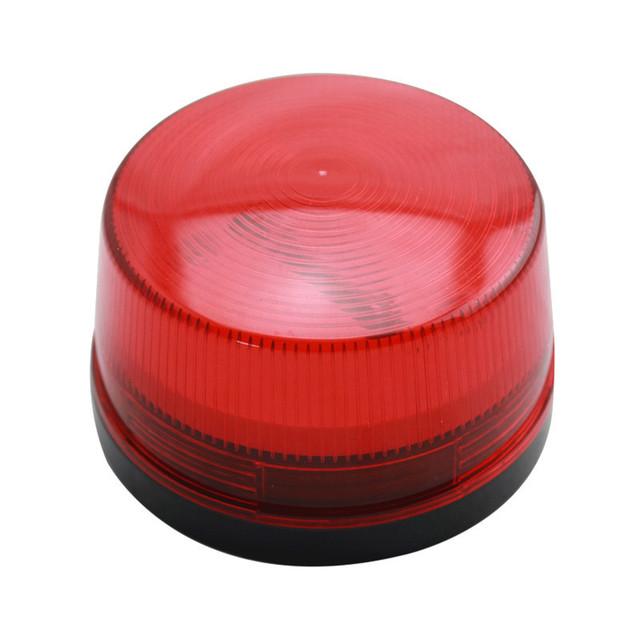 Flashing Light Alarm Burst Flashing Security Engineering Warning Light Waterproof 12V/24V LED Small Red Chisung CN;GUA CSAWL-01