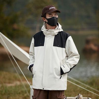 Autumn and Winter Windproof and Waterproof Protector Three-in-one Jacket Couple Women's Jacket
