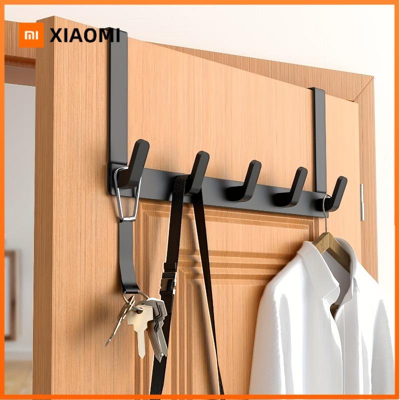 Xiaomi Non Perforated Door Back Hook, Modern Door Hook Rack, Hat and Bag Storage Rack, Suitable for Bathrooms, Kitchens, and Bedrooms